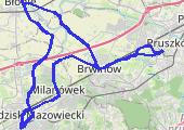 Trasa z dnia 2018-07-09 13:00 - mapa trasy gps - rower górski