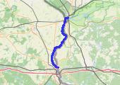 Trasa z dnia 2013-07-08 17:45 - mapa trasy gps - rower szosowy