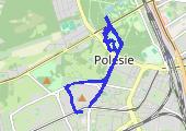 Spacer do zoo - mapa trasy gps - marsz