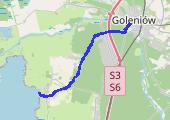 20180530 1 - mapa trasy gps - rower górski