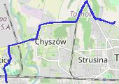 Trasa z dnia 2018-07-10 16:22 - mapa trasy gps - rower miejski
