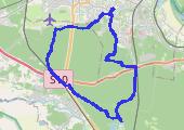 Wstyd - mapa trasy gps - rower górski