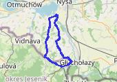 Trasa z dnia 2018-07-11 19:46 - mapa trasy gps - rower górski