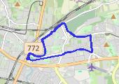 Trasa z dnia 2018-07-12 20:51 - mapa trasy gps - bieganie