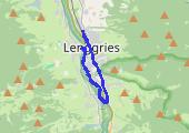 Trasa z dnia 2018-07-10 18:43 - mapa trasy gps - rower górski
