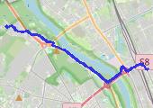 Trasa z dnia 2018-07-10 18:27 - mapa trasy gps - rower górski