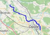 Trasa z dnia 2013-07-07 13:37 - mapa trasy gps - rower szosowy