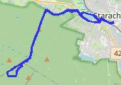 runtastic_20180709_1455_Cycling - mapa trasy gps - rower górski