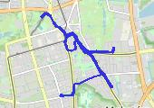 Trasa z dnia 2018-07-13 17:14 - mapa trasy gps - rower górski