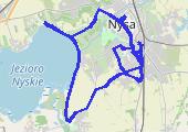 Trasa z dnia 2018-07-05 17:01 - mapa trasy gps - rower górski