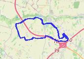 Trasa z dnia 2018-07-13 21:42 - mapa trasy gps - rower górski