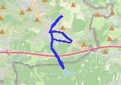 szosowo - mapa trasy gps - rower szosowy