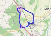 Trasa z dnia 2018-07-14 14:22 - mapa trasy gps - rower górski