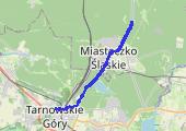 Trasa z dnia 2018-07-14 16:18 - mapa trasy gps - rower górski