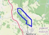 Trasa z dnia 2018-07-14 19:04 - mapa trasy gps - rower górski