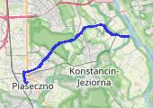 Trasa z dnia 2018-07-14 19:34 - mapa trasy gps - rower górski