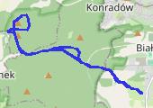 Trasa z dnia 2018-07-14 19:51 - mapa trasy gps - jazda konna