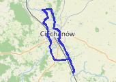 Trasa z dnia 2018-07-14 19:45 - mapa trasy gps - rower trekkingowy