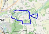 Trasa z dnia 2013-07-08 22:33 - mapa trasy gps - rower szosowy