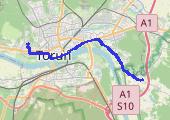 Trasa z dnia 2018-07-03 16:29 - mapa trasy gps - rower górski