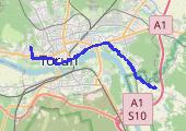 Trasa z dnia 2018-07-04 16:29 - mapa trasy gps - rower górski