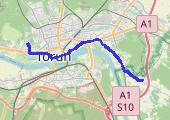 Trasa z dnia 2018-07-06 07:52 - mapa trasy gps - rower górski