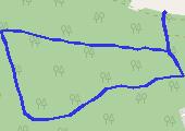 Trasa z dnia 2018-07-15 19:13 - mapa trasy gps - rower górski