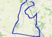 Trasa z dnia 2018-07-15 20:48 - mapa trasy gps - rower trekkingowy