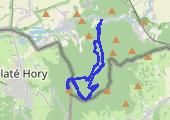Festiwal Ognia i Wody na Biskupiej Kopie - mapa trasy gps - marsz