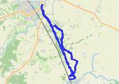 Trasa z dnia 2018-07-16 17:46 - mapa trasy gps - rower trekkingowy