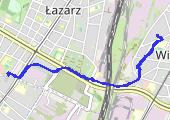 Trasa z dnia 2018-07-16 19:07 - mapa trasy gps - rower górski