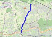 Trasa z dnia 2018-07-16 19:22 - mapa trasy gps - rower górski
