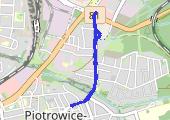 zbuta - mapa trasy gps - spacer