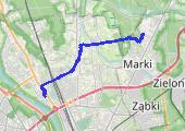 Trasa z dnia 2018-07-13 14:34 - mapa trasy gps - rower górski