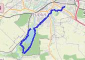 Trasa z dnia 2018-07-19 09:41 - mapa trasy gps - rower górski