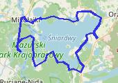 Trasa z dnia 2018-07-18 14:23 - mapa trasy gps - rower górski