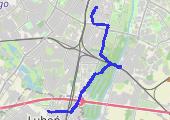 Trasa z dnia 2018-07-19 18:59 - mapa trasy gps - rower górski