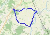 Trasa z dnia 2018-07-19 20:04 - mapa trasy gps - rower trekkingowy