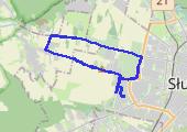 Trasa z dnia 2018-07-19 20:20 - mapa trasy gps - rower miejski