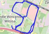 Trasa z dnia 2018-07-19 20:56 - mapa trasy gps - bieganie