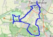 Trasa z dnia 2018-07-21 16:34 - mapa trasy gps - rower górski
