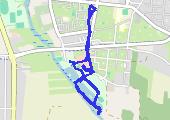Trasa z dnia 2013-07-09 14:09 - mapa trasy gps - marsz