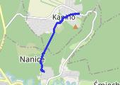 Trasa z dnia 2018-07-22 09:05 - mapa trasy gps - spacer