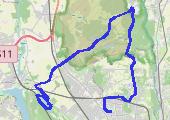 Trasa z dnia 2018-07-22 12:26 - mapa trasy gps - rower trekkingowy