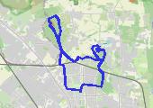 Trasa z dnia 2018-07-22 17:41 - mapa trasy gps - bieganie