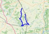 Trasa z dnia 2018-07-22 17:01 - mapa trasy gps - rower trekkingowy