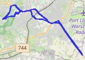 Trasa z dnia 2018-07-21 13:18 - mapa trasy gps - rower górski