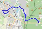 Trasa z dnia 2018-07-24 20:26 - mapa trasy gps - rower szosowy