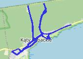 Trasa z dnia 2018-07-24 21:25 - mapa trasy gps - rower trekkingowy