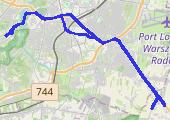 Trasa z dnia 2018-07-24 20:40 - mapa trasy gps - rower górski